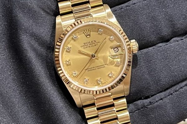 トラディショナルウェザーウエア ロレックス ROLEX デイトジャスト 金