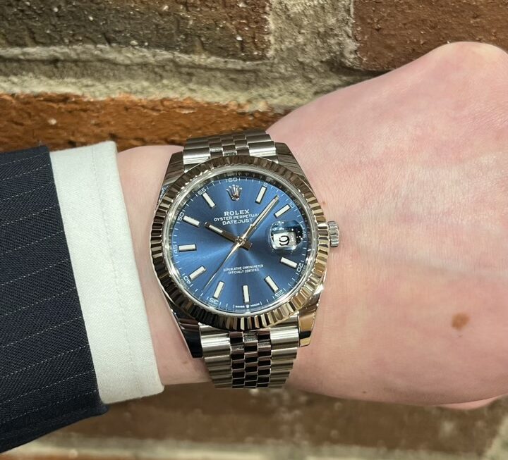 爽やかな輝きを放つ大型DATEJUST　Ref.126334