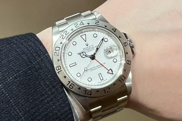 爽快なホワイトダイヤル　Ref.16570