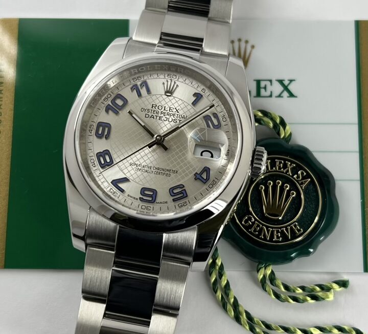 現行には無い個性派ダイヤル　Ref.116200