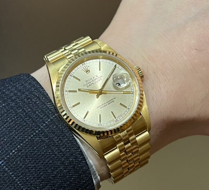 金無垢仕様のDATEJUST Ref.16238