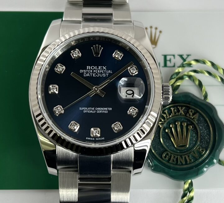 爽やかなブルーダイヤル Ref.116234G