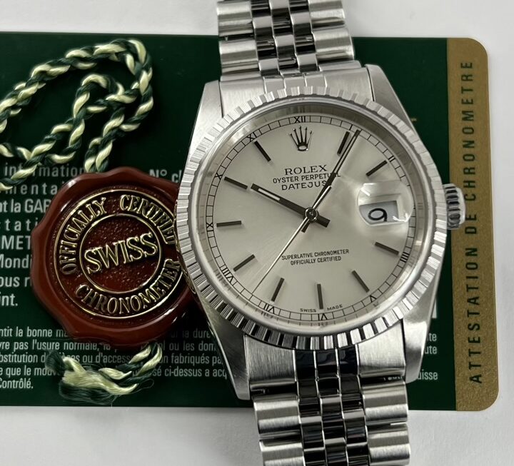 シンプルさの中に個性も感じられる一本　Ref.16220
