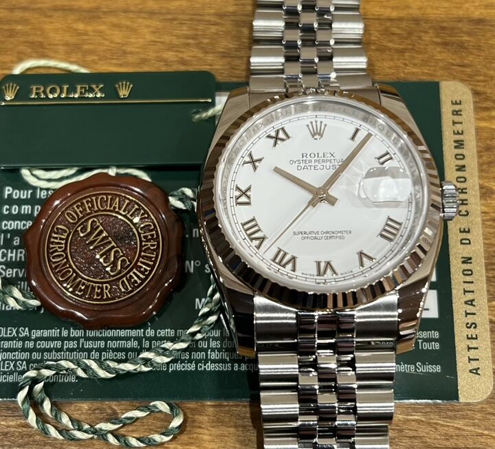 日常使いにも最適なドレスウォッチ Ref.116234