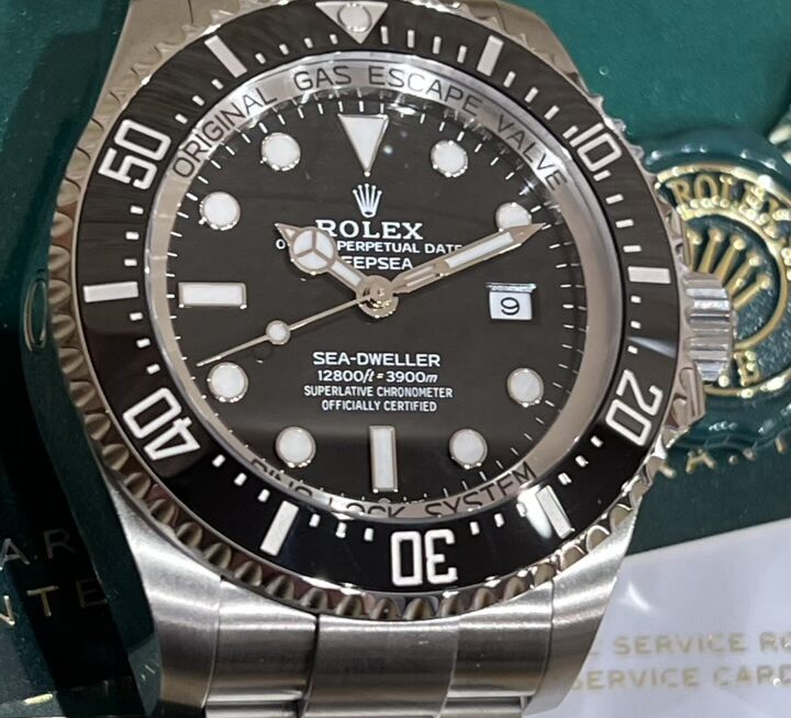 3900ｍ防水を可能にしたダイバーズウォッチ　Ref.126660
