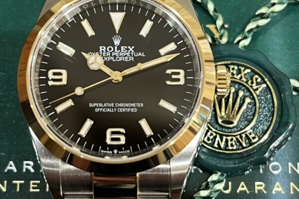 スッキリとした人気コンビモデル　Ref.124273