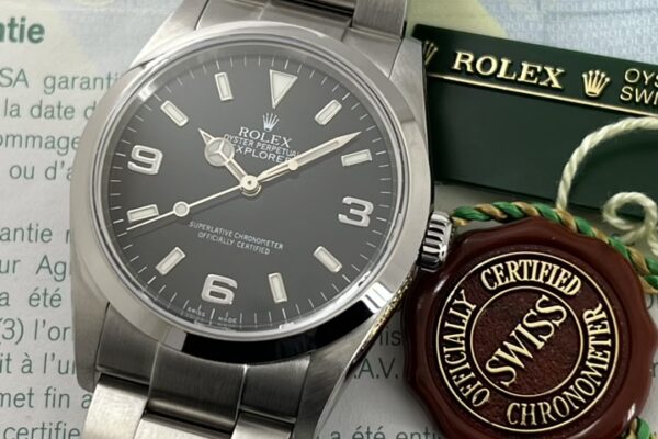 初めての機械式時計にもオススメの一本　Ref.114270