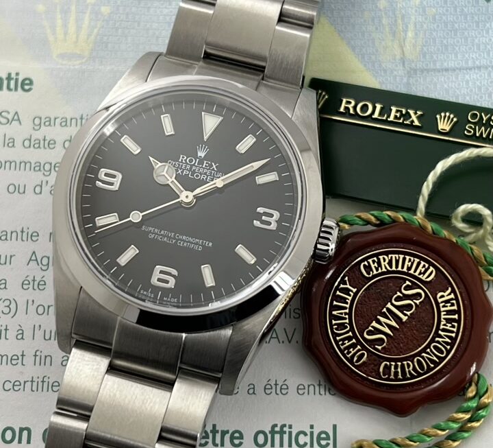 初めての機械式時計にもオススメの一本　Ref.114270