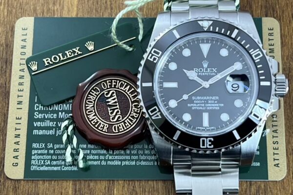 迫力あるケースデザインが魅力的な一本　Ref.116610LN