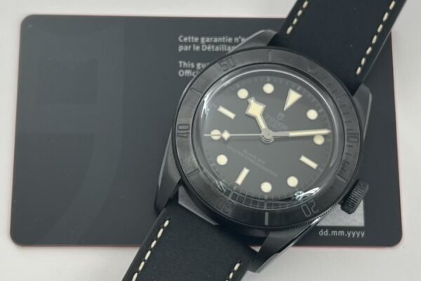 クールな印象のオールブラックモデル Ref.79210CNU-0001