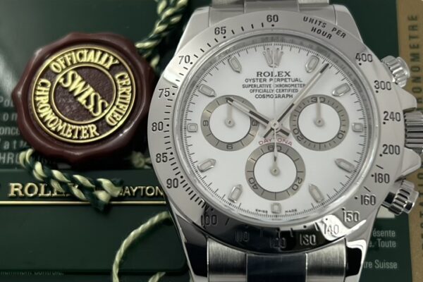 爽やかな輝きが魅力的な一本　Ref.116520