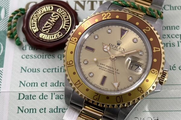 ラグジュアリー仕様のGMT Ref.16713RG