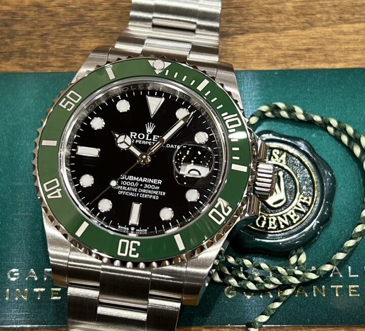 コンディション良好な高年式中古個体　Ref.126610LV