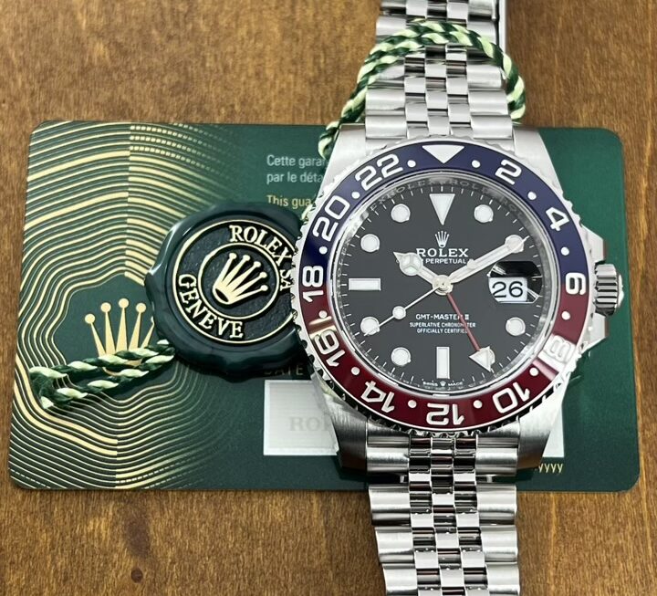 GMTといえばこのカラー　Ref.126710BLRO