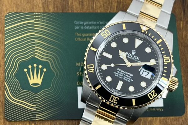 シックで華やかなコンビモデル Ref.126613LN