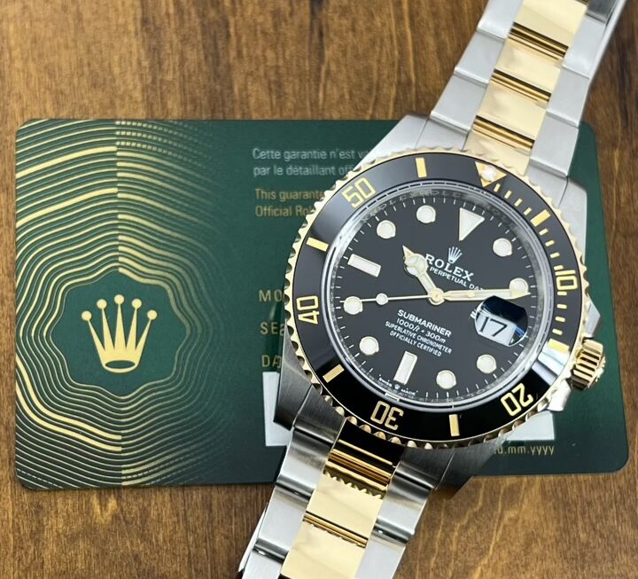 シックで華やかなコンビモデル Ref.126613LN