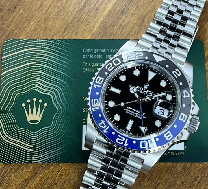 着け心地の良いジュビリーブレスレット Ref.126710BLNR