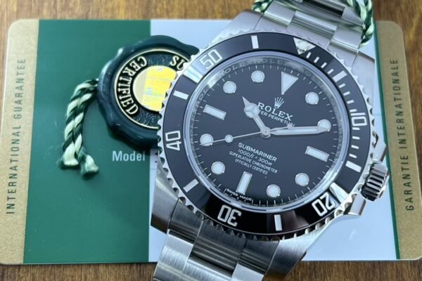 ガッシリとしたケースシェイプ Ref.114060