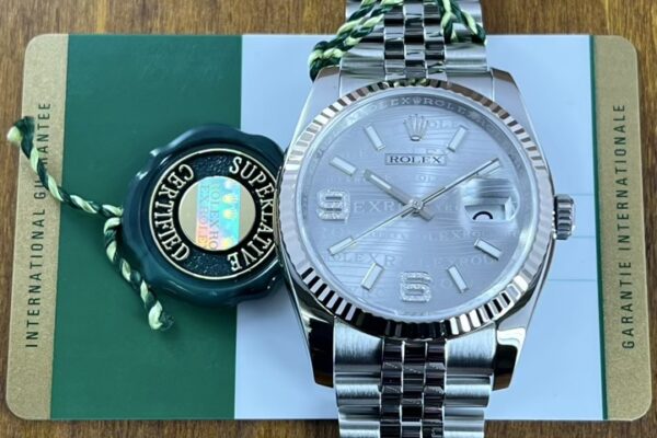 印象的なダイヤルデザイン　Ref.116234G